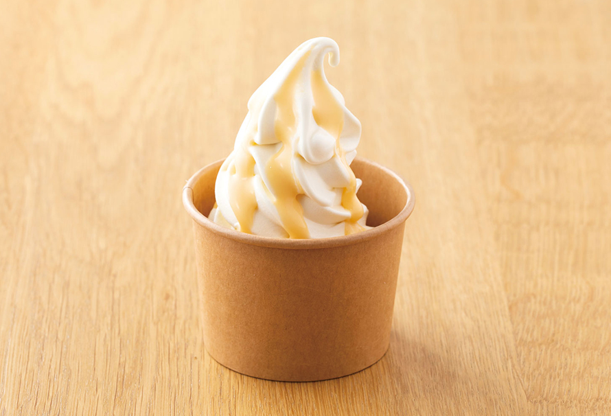 danran たまごソフトクリーム プレーン